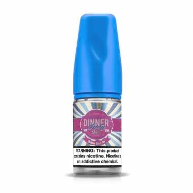 Dinner Lady Bubble Gum Ice Salt Likit 30ML mavi kapaklı e-likit şişesi.
