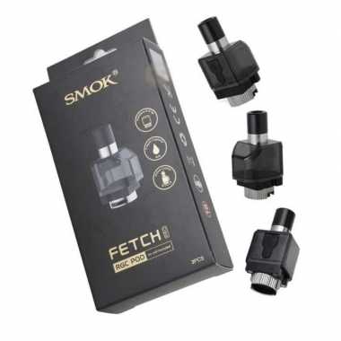 Smok Fetch Pro RGC Pod Kartuş Siyah Yedek Parça 3 Adet