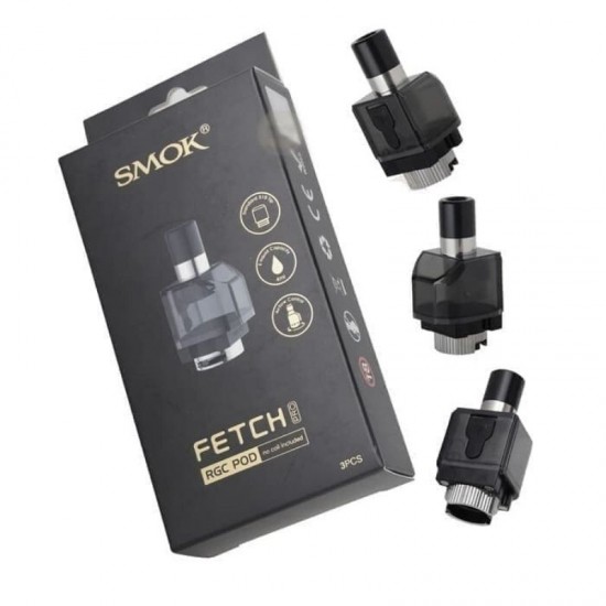 Smok Fetch Pro RGC Pod Kartuş Siyah Yedek Parça 3 Adet