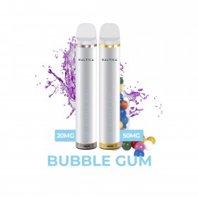 Saltica Bubble Gum Disposable Vape Pen 20mg ve 50mg nikotin seçenekleri.