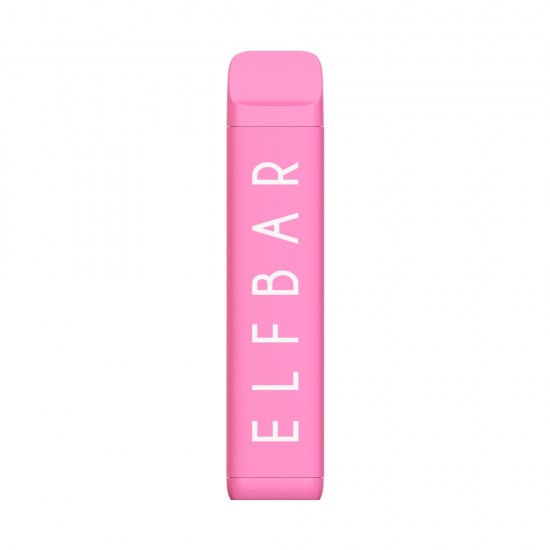 Elf Bar NC600 Çilekli Tek Kullanımlık Pod, Pembe Cihaz