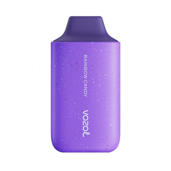 Vozol Star 6000 Rainbow Candy mor tek kullanımlık pod e-sigara