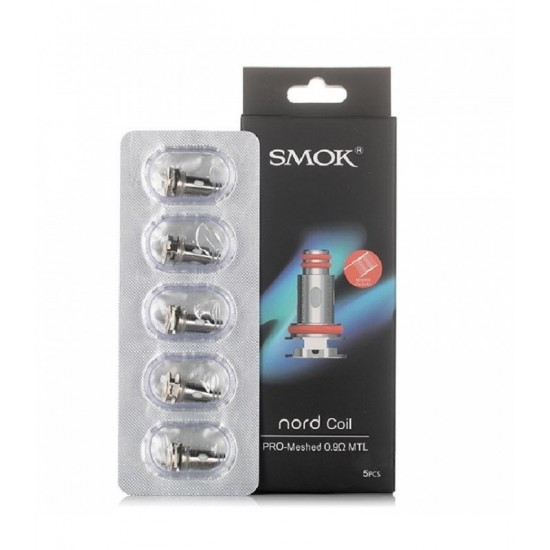 Smok Nord Pro Coil 0.9Ω MTL PRO-Meshed yedek kartuş 5'li paket