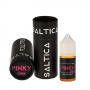 Saltica Pinky 35mg Salt Likit şişesi ve siyah ambalaj kutusu.