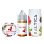 Saltica Strawberry Lemonade Salt Likit şişe ve kutu seti, meyve temalı