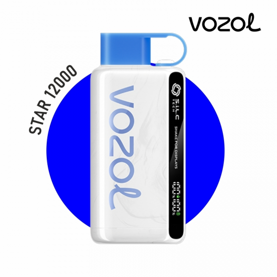 Vozol Star 12000 Blue Razz Ice Disposable Vape Bar