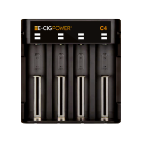E-Cig Power C4 Pil Şarj Cihazı E-Cig Power C4 Pil Şarj Cihazı