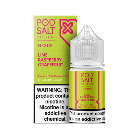Pod Salt Lime Raspberry Grapefruit Salt Likit Pod Salt Lime Raspberry Grapefruit Salt Likit