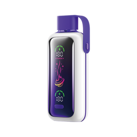 Vozol Star 20000 Ahududu Karpuz Tek Kullanımlık Vape Beyaz Mor