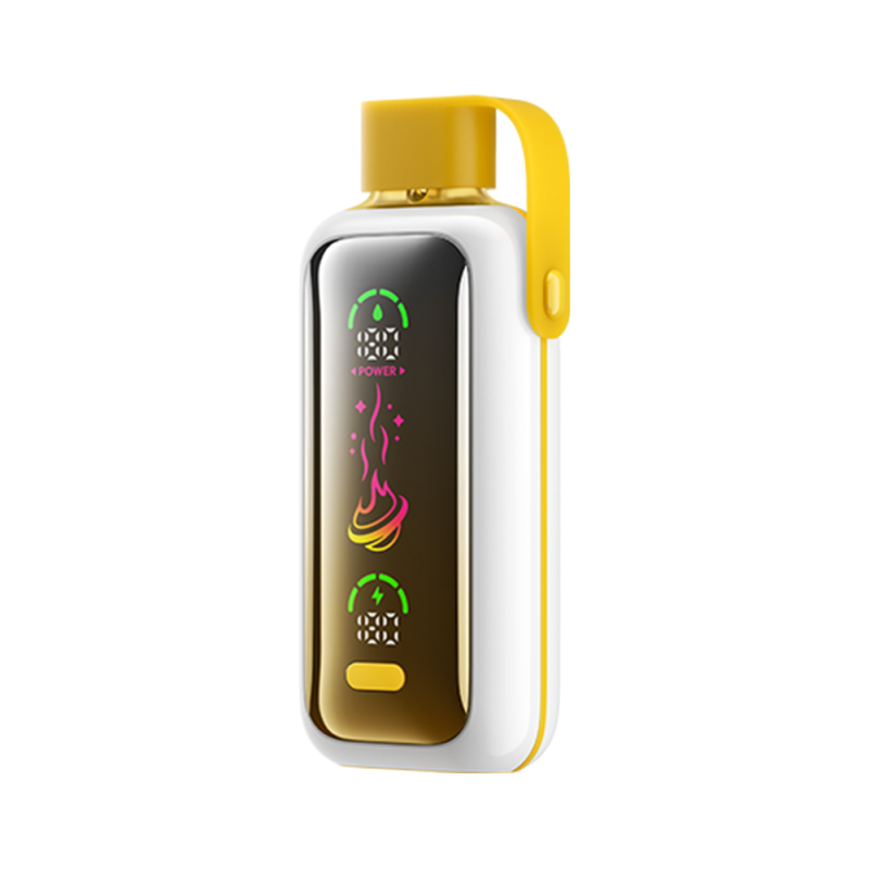 Vozol Star 20000 Çilek Mango Tek Kullanımlık Vape Beyaz Sarı
