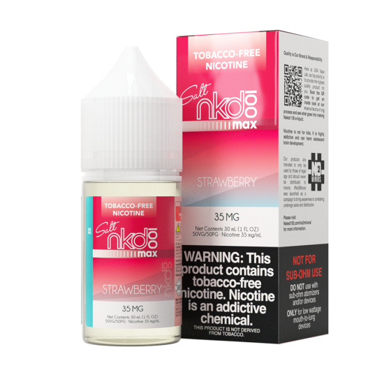 NKD Salt Strawberry Ice Salt Likit 35MG Tütünsuz Nikotin 30ml