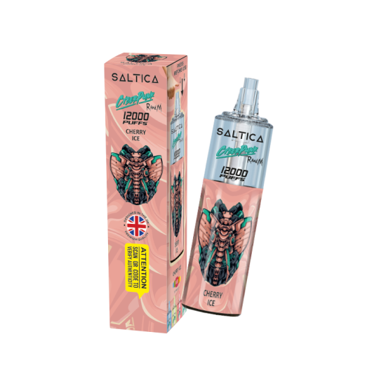 Saltica Cyberpunk 12000 Cherry Ice Disposable Vape Bar