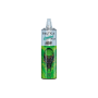 Saltica Cyberpunk 12000 Gummy Drop tek kullanımlık elektronik sigara barı yeşil.