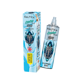 Saltica Cyberpunk 12000 Kiwi Dragon Berry tek kullanımlık elektronik sigara