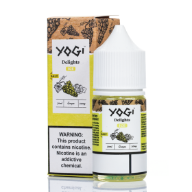 Yogi Delight White Grape Ice Salt Likit Yogi Delight White Grape Ice Salt Likit