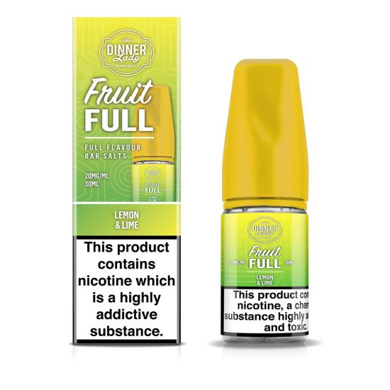Dinner Lady Fruit Full Lemon & Lime Salt Likit 20mg 30ml