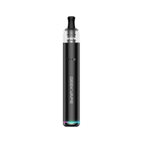 Geekvape WENAX S3 Evo Pod Mod Siyah, kompakt ve şık elektronik sigara.