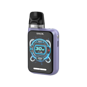 Smok Novo GT Box Pod Mod Mor renkli, dijital ekranlı elektronik sigara cihazı.