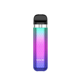 Smok Novo 2X Pod Mod Vaporizer, Mavi-Pembe Gradyanlı Balık Fileli Tasarım