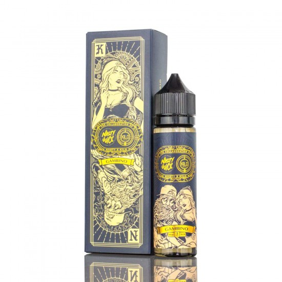 Nasty Juice X Kilo Gambino Likit, Siyah-Altın Ambalajlı Elektronik Sigara Sıvısı