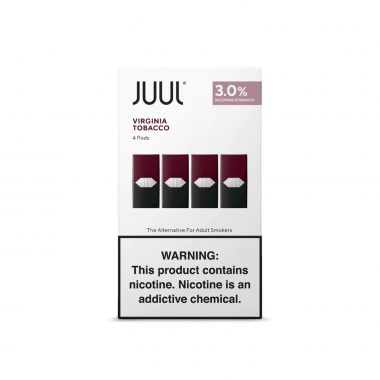 Juul Virginia Tobacco 3% Pod Kartuşu 4'lü Paket
