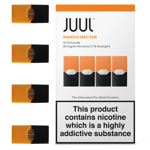 Juul Mango Nectar Likit Kartuş Paketi 1.7% Nikotin İçerikli
