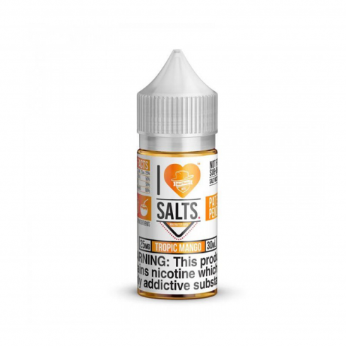 I Love Salts Tropic Mango Salt Likit 30ml Nikotinli E-Likit Şişesi