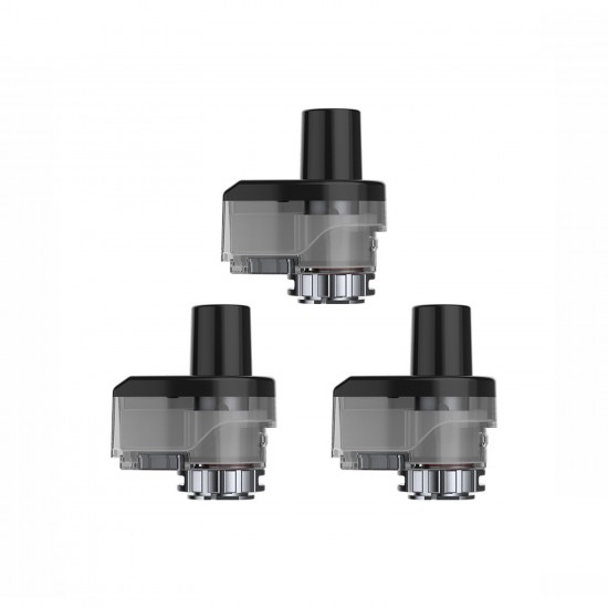 Smok RPM80 Kartuş Yedek Tankı (3'lü Paket) Siyah Şeffaf