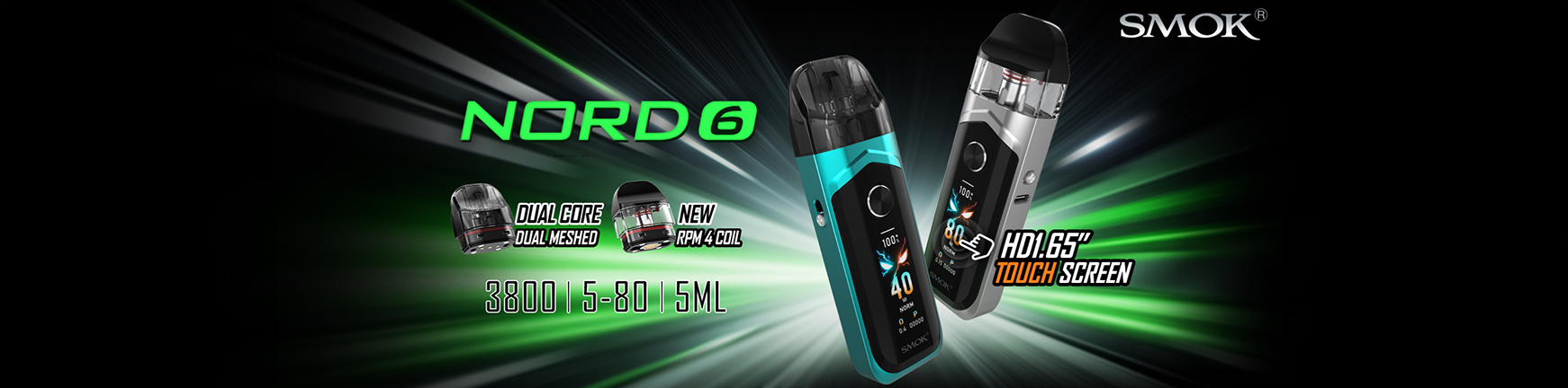 Smok Nord 6 Pod Mod